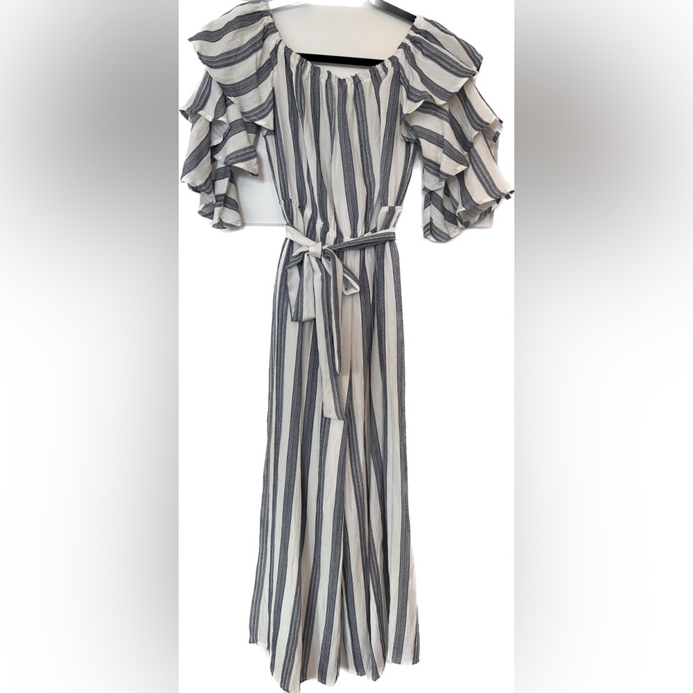 Striped romper